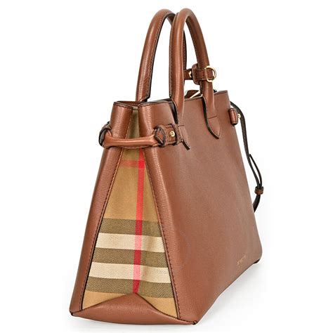 Burberry banner house tote